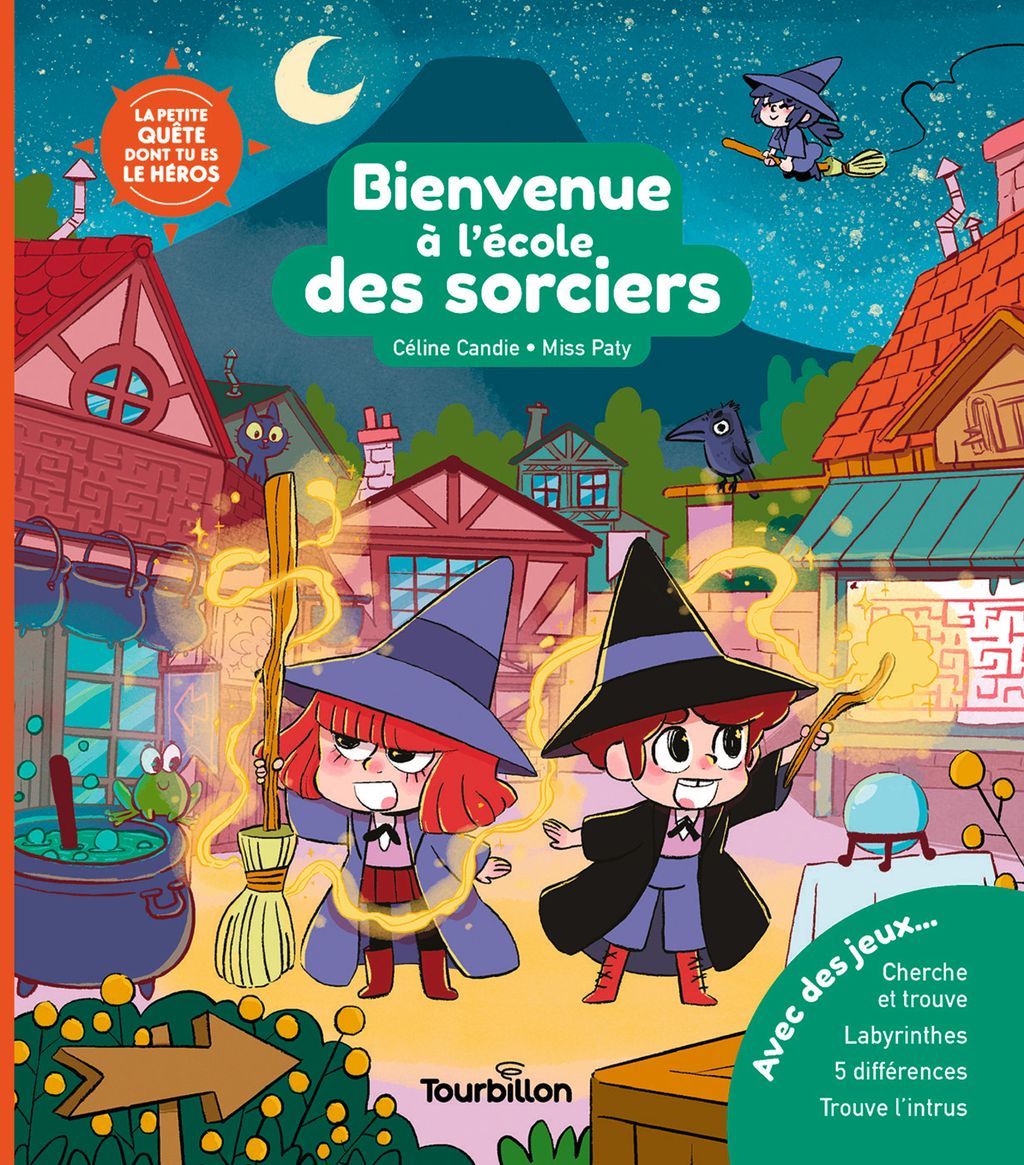 Couverture de « Bienvenue à l’école des sorciers »