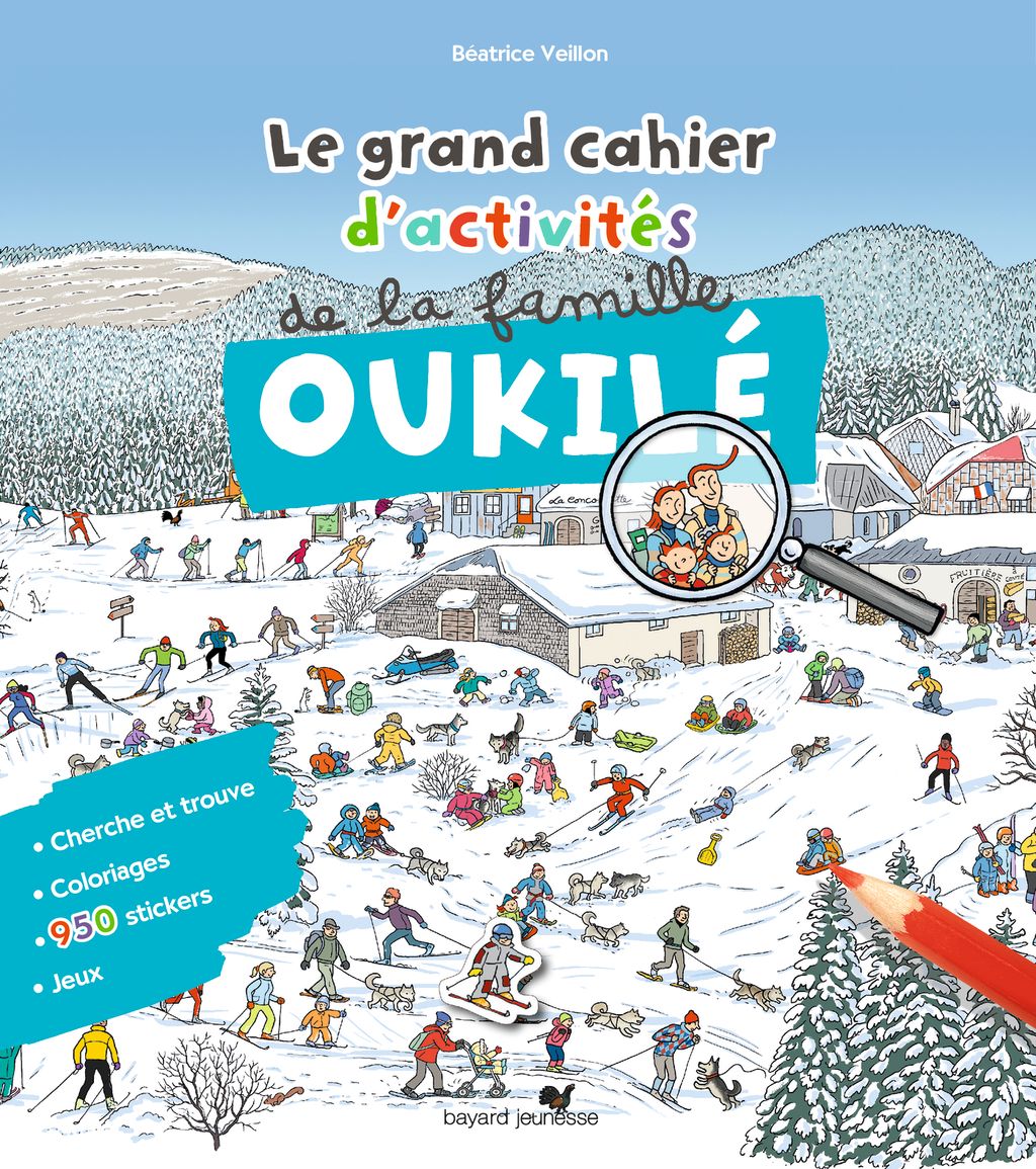 « Le grand cahier d’activités de la famille Oukilé Hiver » cover