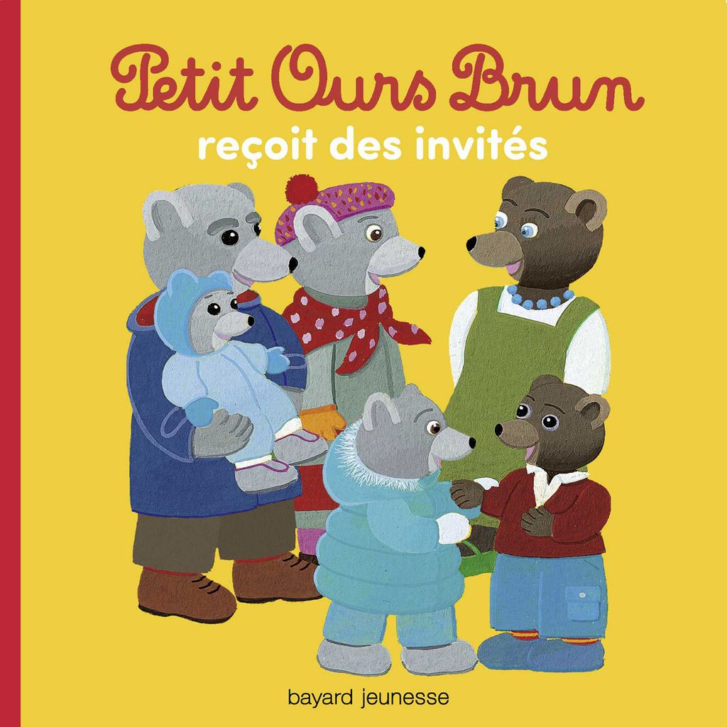 Couverture de « Petit Ours Brun reçoit des invités »