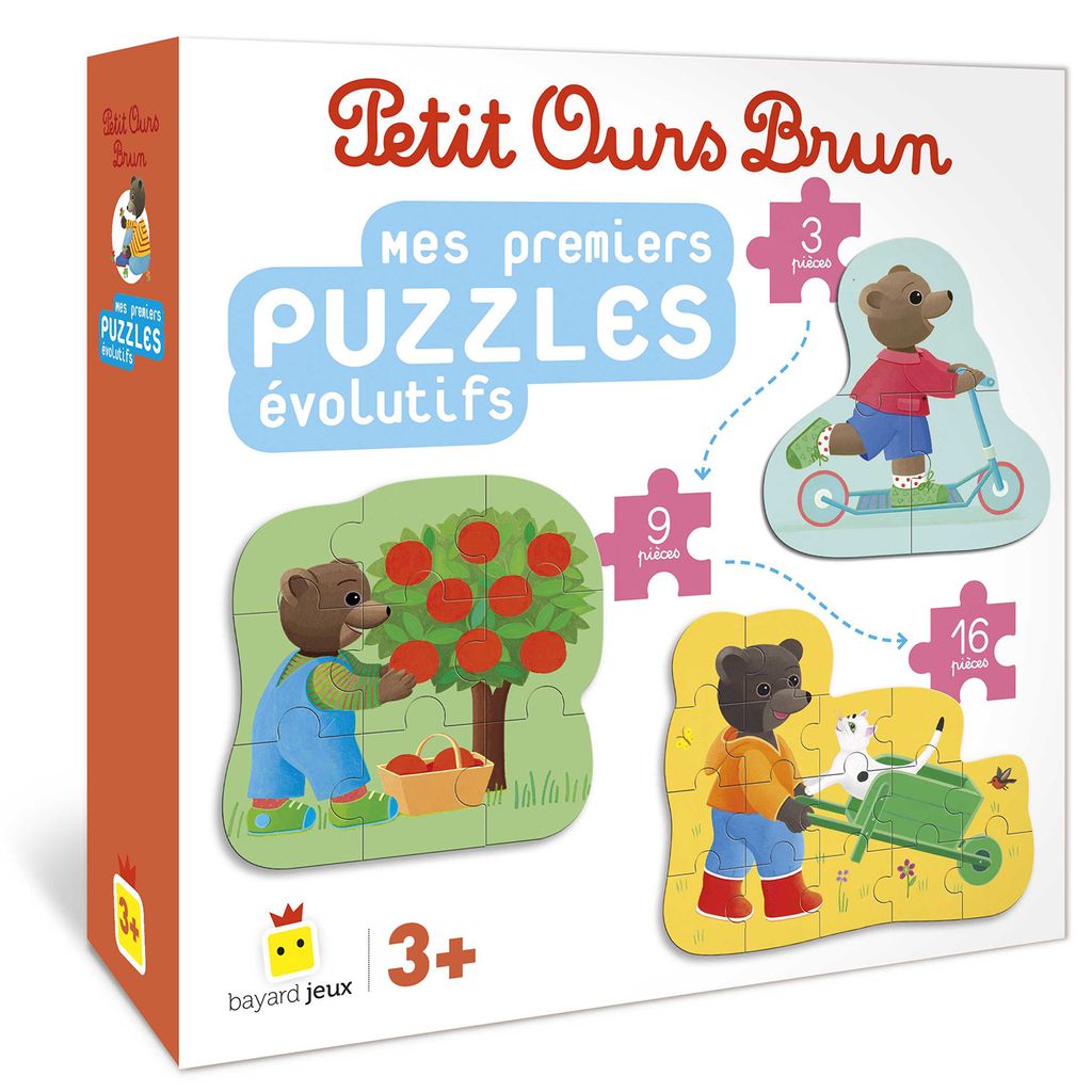 « Mes premiers puzzles évolutifs Petit Ours Brun » cover