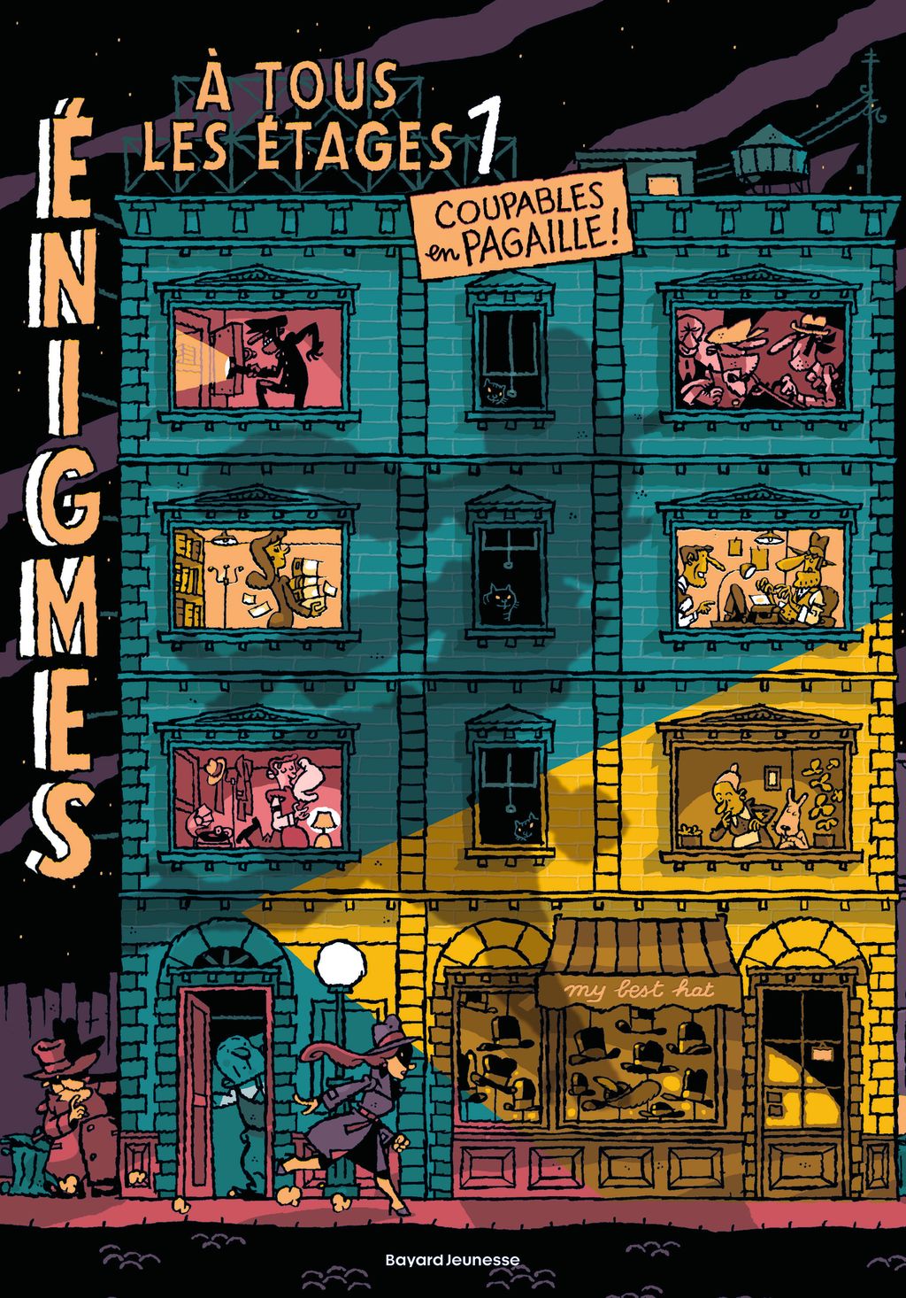 « Énigmes à tous les étages Tome 1 – Coupables en pagaille » cover
