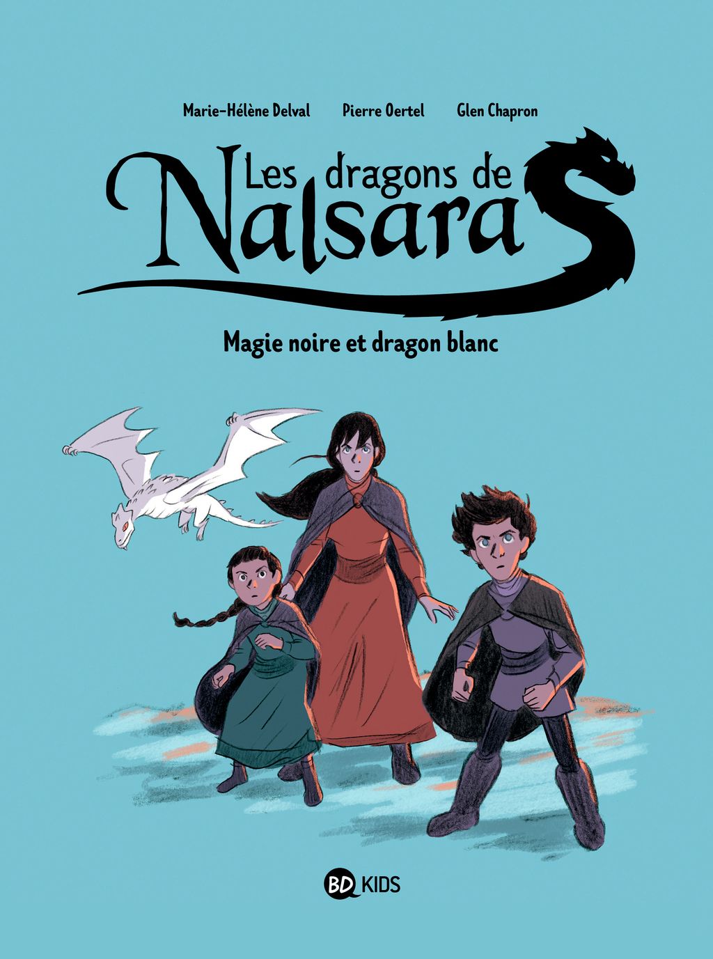 Couverture de « Magie noire et dragon blanc Dragons de Nalsara T4 NE »