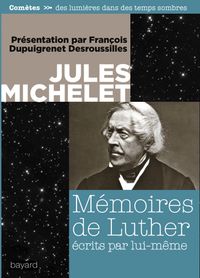 Couverture « Mémoires de Luther par lui-même »