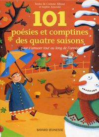 Couverture « 101 poésies et comptines des quatre saisons »