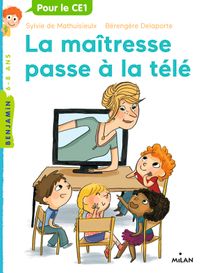 Couverture « La maîtresse passe à la télé »