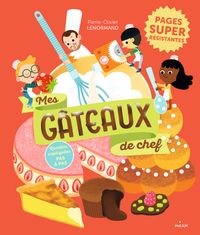 Couverture « Mes gâteaux de chef »