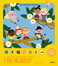 Couverture « Petites comptines pour être heureux »