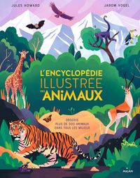Couverture « L’encyclopédie illustrée des animaux »