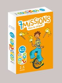 Couverture « 7 missions – Vive le cirque ! »