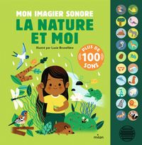 Cover of « Mon imagier sonore – La nature et moi »