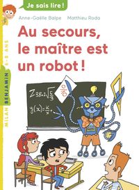 Couverture « Au secours, le maître est un robot ! »