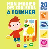 Cover of « Mon grand imagier des couleurs à toucher »