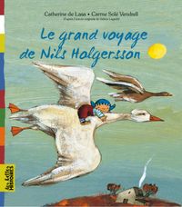 Couverture « Le grand voyage de Nils Holgersonn »