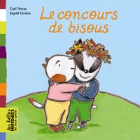 Couverture « Le concours de bisous »