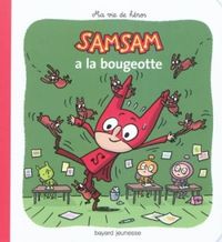 Couverture « SamSam a la bougeotte »