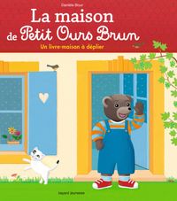 Couverture « La maison de Petit Ours Brun – un livre-maison à déplier »