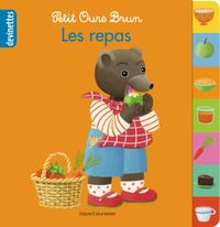 Couverture « Petit Ours Brun devinettes – Les repas »