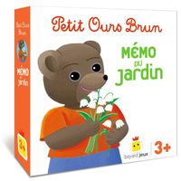 Couverture « Jeu Petit Ours Brun – Mémo du jardin »