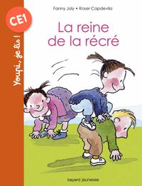 Couverture « La reine de la récré »