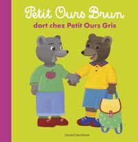 Couverture « Petit Ours Brun dort chez Petit Ours Gris »