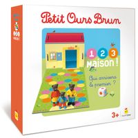Couverture « Jeu Petit Ours Brun – 1,2,3, Maison ! »
