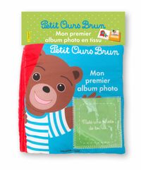 Couverture « Mon album photo en tissu Petit Ours Brun »