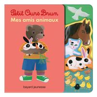 Couverture « Livre avec découpes Petit Ours Brun – Mes amis animaux »