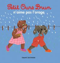 Couverture « Petit Ours Brun n’aime pas l’orage »