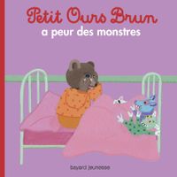 Couverture « Petit Ours Brun a peur des monstres »