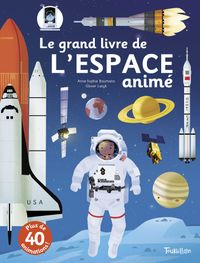 Couverture « Le grand livre de l’Espace animé »