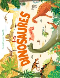 Couverture « Les dinosaures en relief »