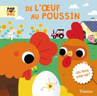 Couverture « De l’oeuf au poussin – Pop up »