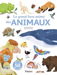 Couverture « Le grand livre animé des animaux »