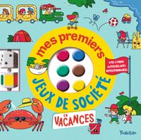Cover of « Mes premiers jeux de société en vacances »