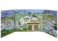 Couverture « Mon calendrier de l’Avent FLUSIN 2018 (livre pop-up + livret) »