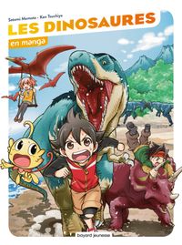 Couverture « Les dinosaures en manga »