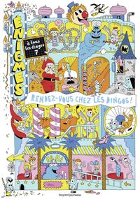 Couverture « Enigmes à tous les étages 7 – Rendez-vous chez les dingos ! »