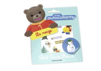 Couverture « Mes autocollants Petit Ours Brun – La neige »