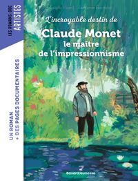 Couverture « Roman Doc Art – Claude Monet, le maître de l’impressionnisme »