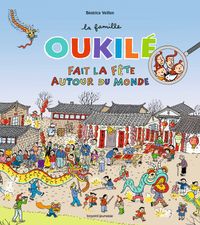 Couverture « La famille Oukilé fait la fête autour du monde »