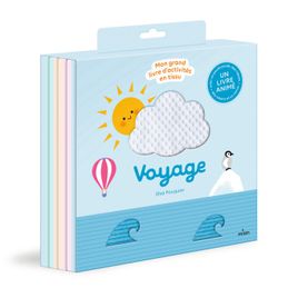 Couverture de Voyage - Mon grand livre d'activités en tissu 