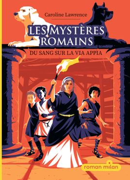 Couverture de Les mystères romains_#1_Du sang sur la via Appia NNE