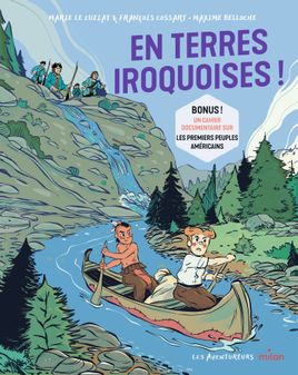 Couverture de En terres iroquoises !