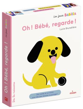 Couverture de Oh ! Bébé, regarde ! Des cartes et un miroir pour des jeux tendres à partager. 