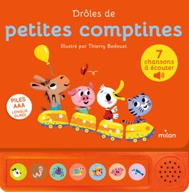 Couverture de Drôles de petites comptines