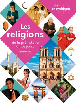 Couverture de Les religions, de la préhistoire à nos jours