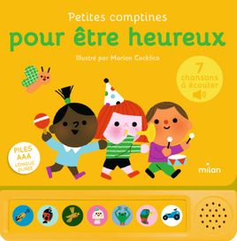 Couverture de Petites comptines pour être heureux