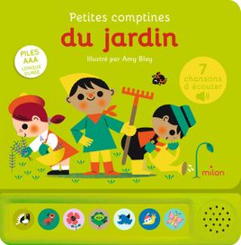Couverture de Petites comptines du jardin 