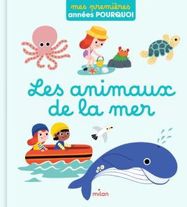 Couverture de Les animaux de la mer