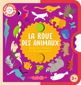 Couverture de La roue des animaux - Sauras-tu retrouver les 60 combinaisons ? 
